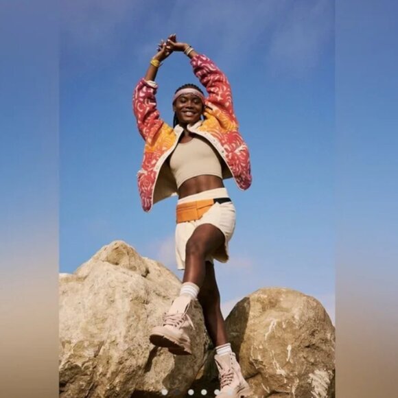 Free People Hit The Slopes Printed Fleece, Like New, Size M - Picture 4 of 8